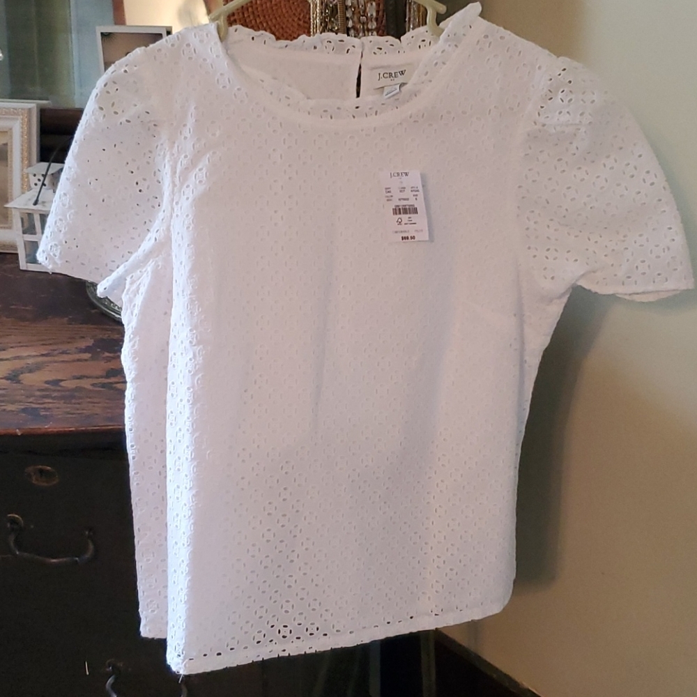 Jcrew Factory eyelet shirt